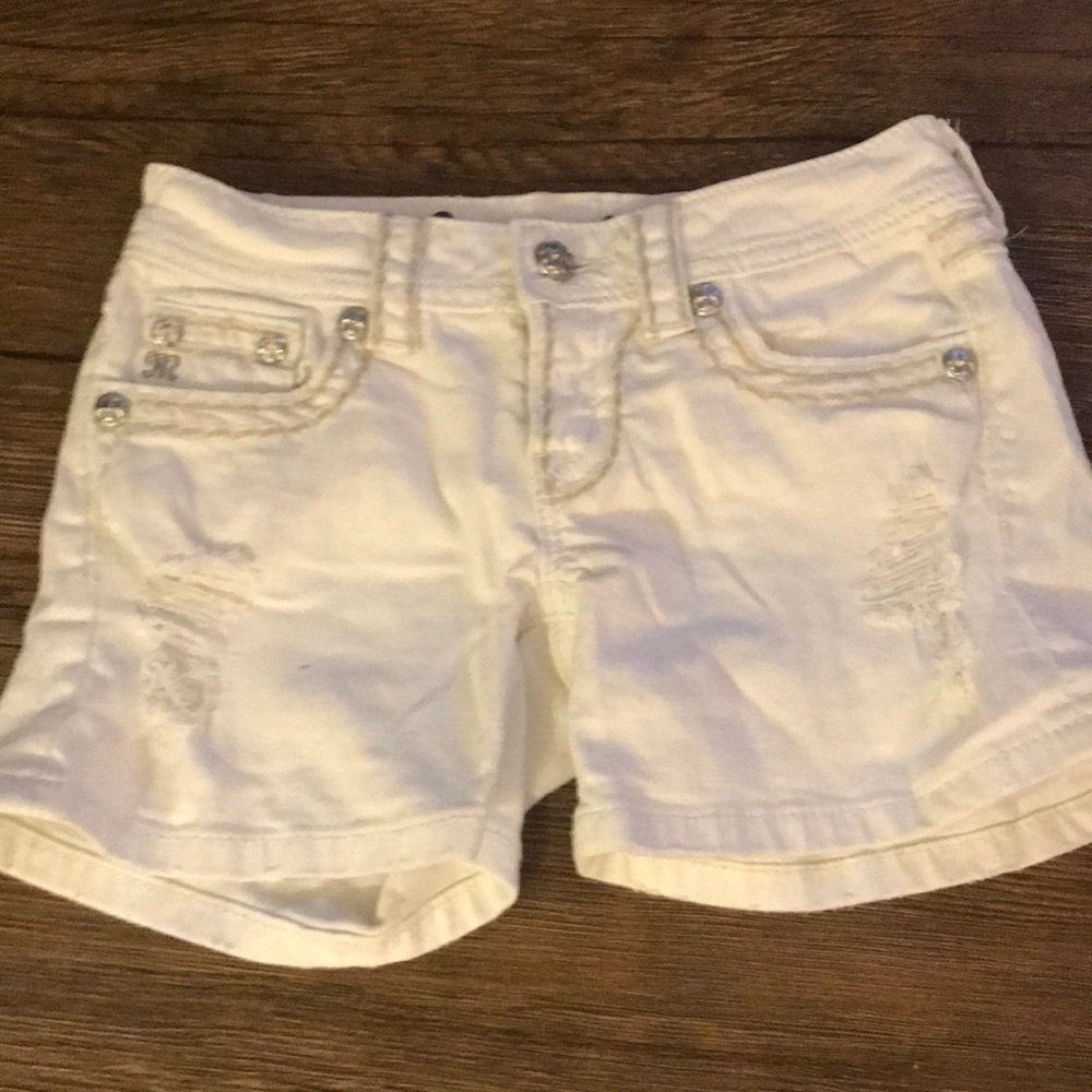 White shorts